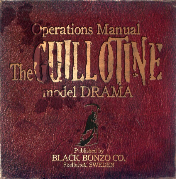 OPERATIONS MANUAL THE GUILLOTINE MODEL DRAMA