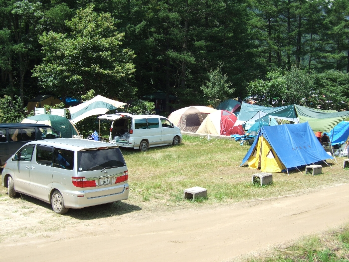 オート・キャンプ場。