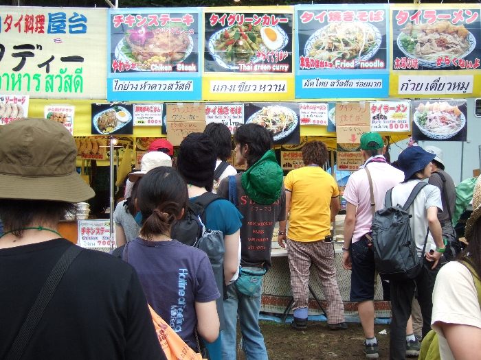 タイ・ラーメンが有名なサワディー。