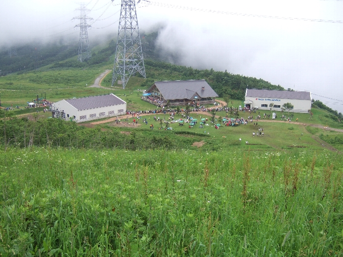 上からの風景。