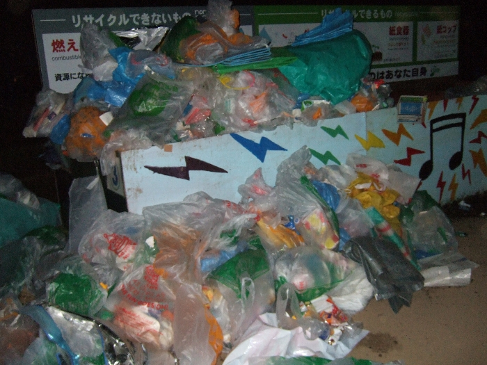 グリーン・ステージのオアシス・エリア側。