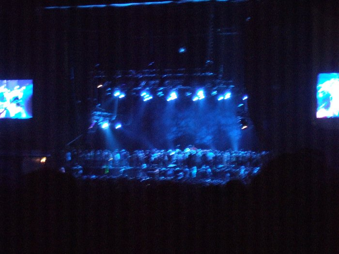 ほとんどステージを埋め尽くしたころ。イギー・ポップはきちんと歌っていました。