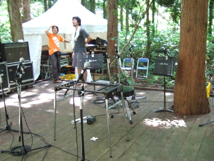 公演していないときの木道亭。 