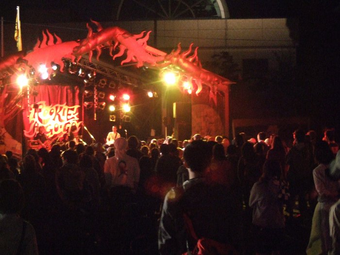 ルーキー・ア・ゴーゴー。フジロックフェスティバルで唯一チケットがなくても見られるステージです。 