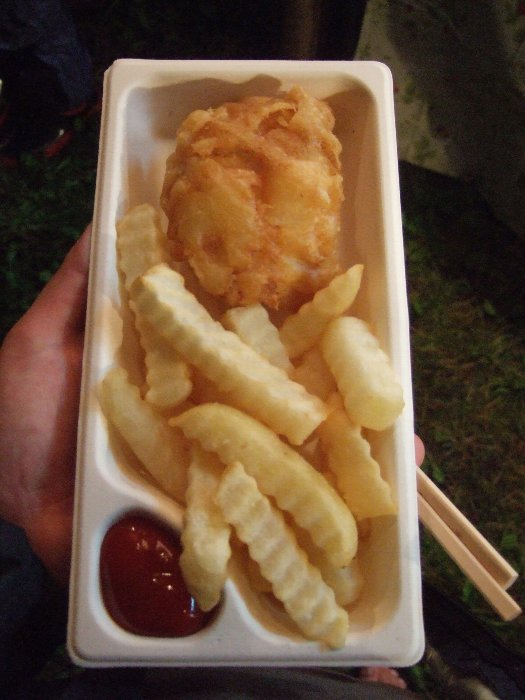 今年も食べたフィッシュ＆チップス。 