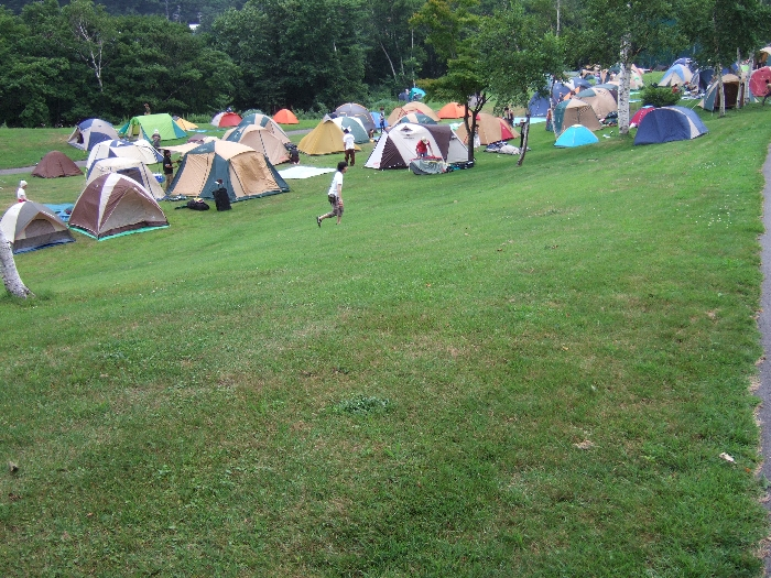 キャンプサイトDその3。 