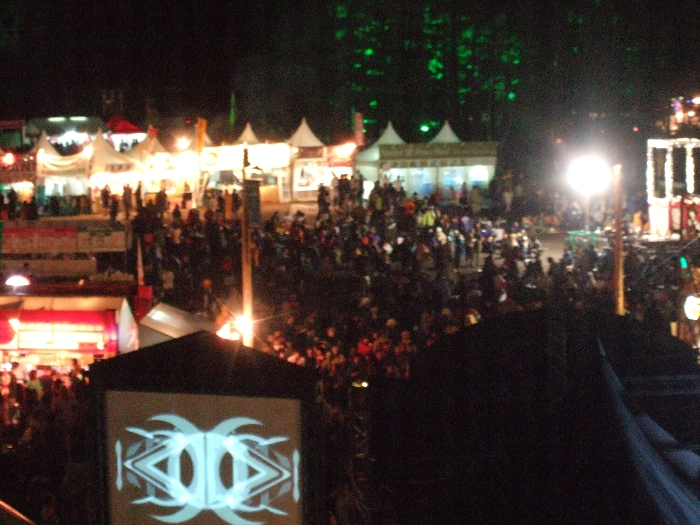 3日目（4日目）午前1時40分ごろ。 