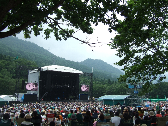 グリーンステージ。 