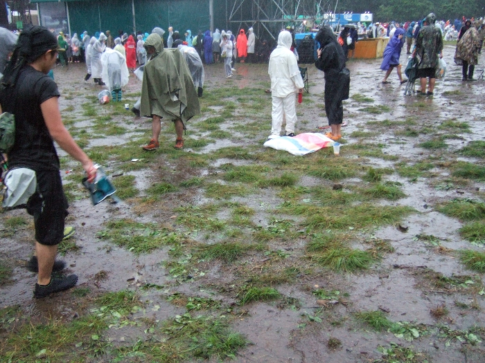雨のグリーンステージ。その2。 