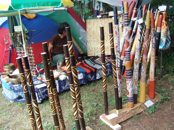 ディジュリドゥー販売店。 