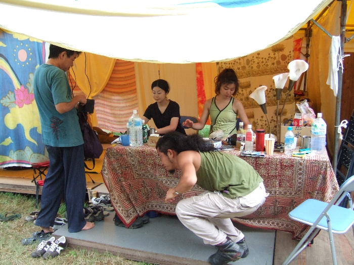 マッサージをするスペースがある団体ですが、何の団体かは覚えていません。 