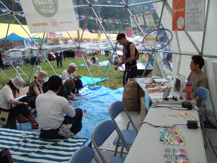 何かのワークショップ。 