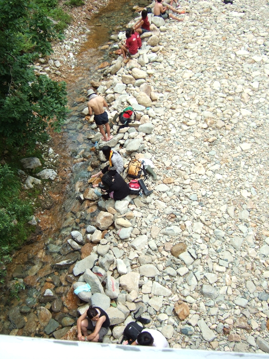 河原の様子その3。 