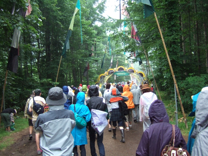 アバロンフィールド側からの写真。 