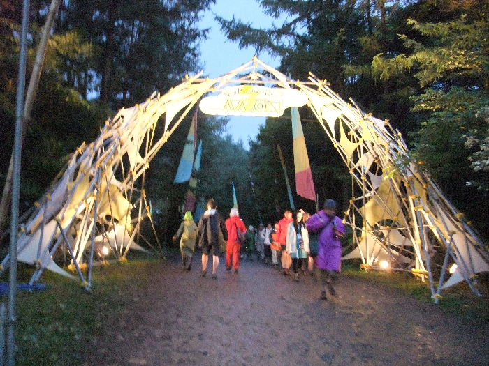 アバロンフィールドへの入り口。