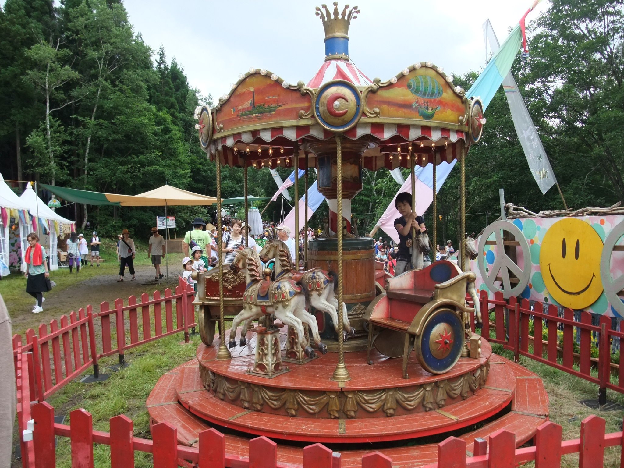 メリーゴーランド。