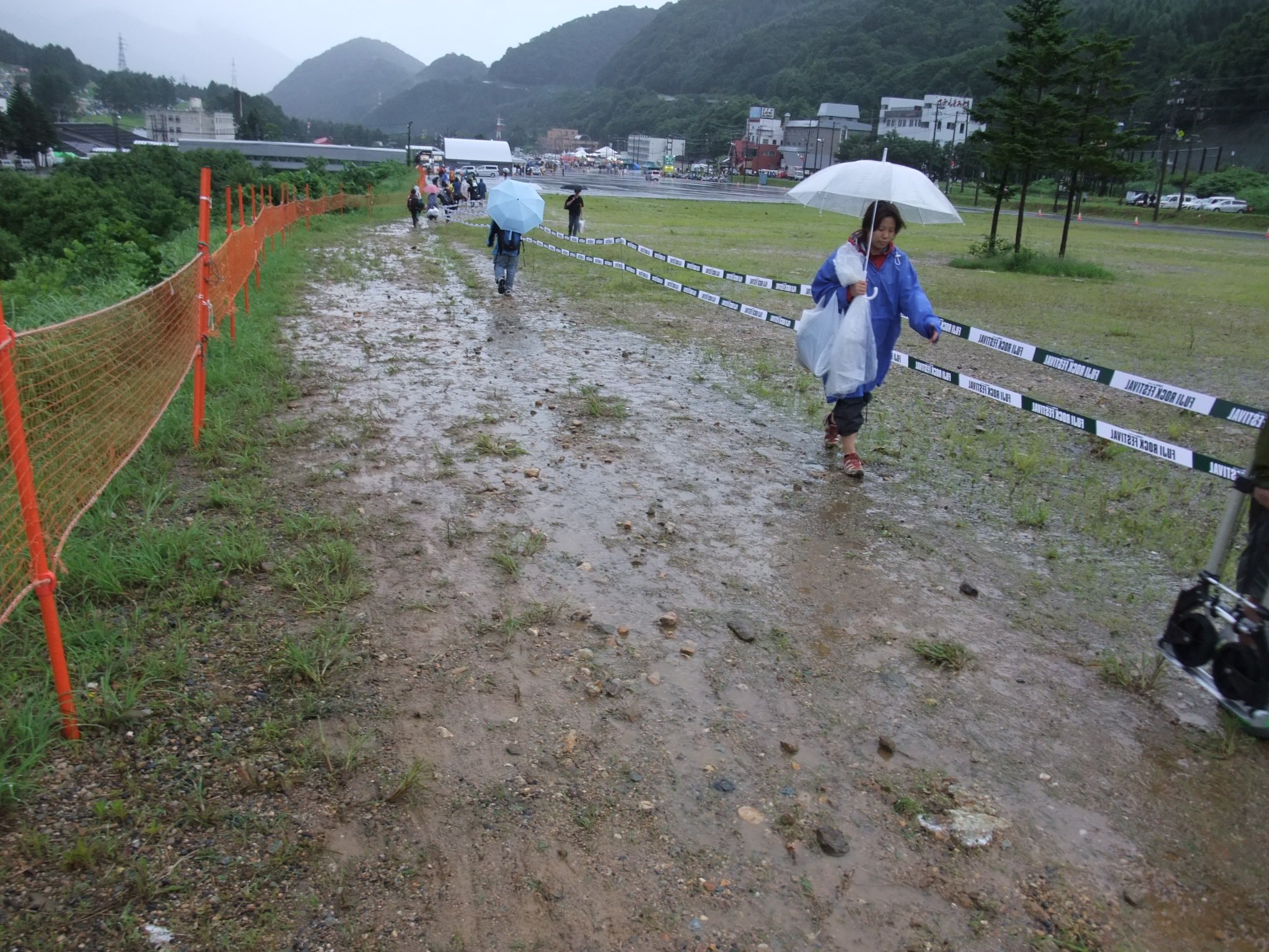 そろそろ会場。