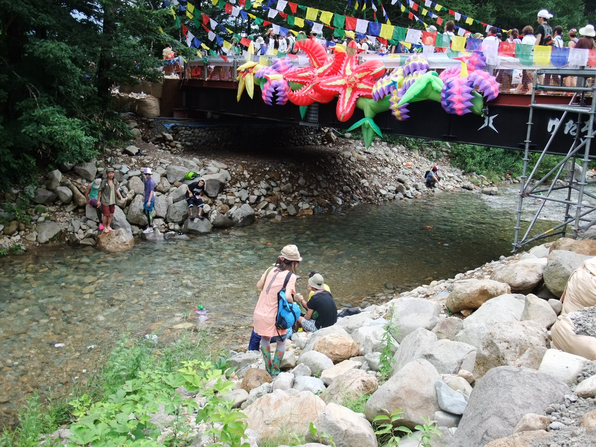 川へは行きにくくなりました。