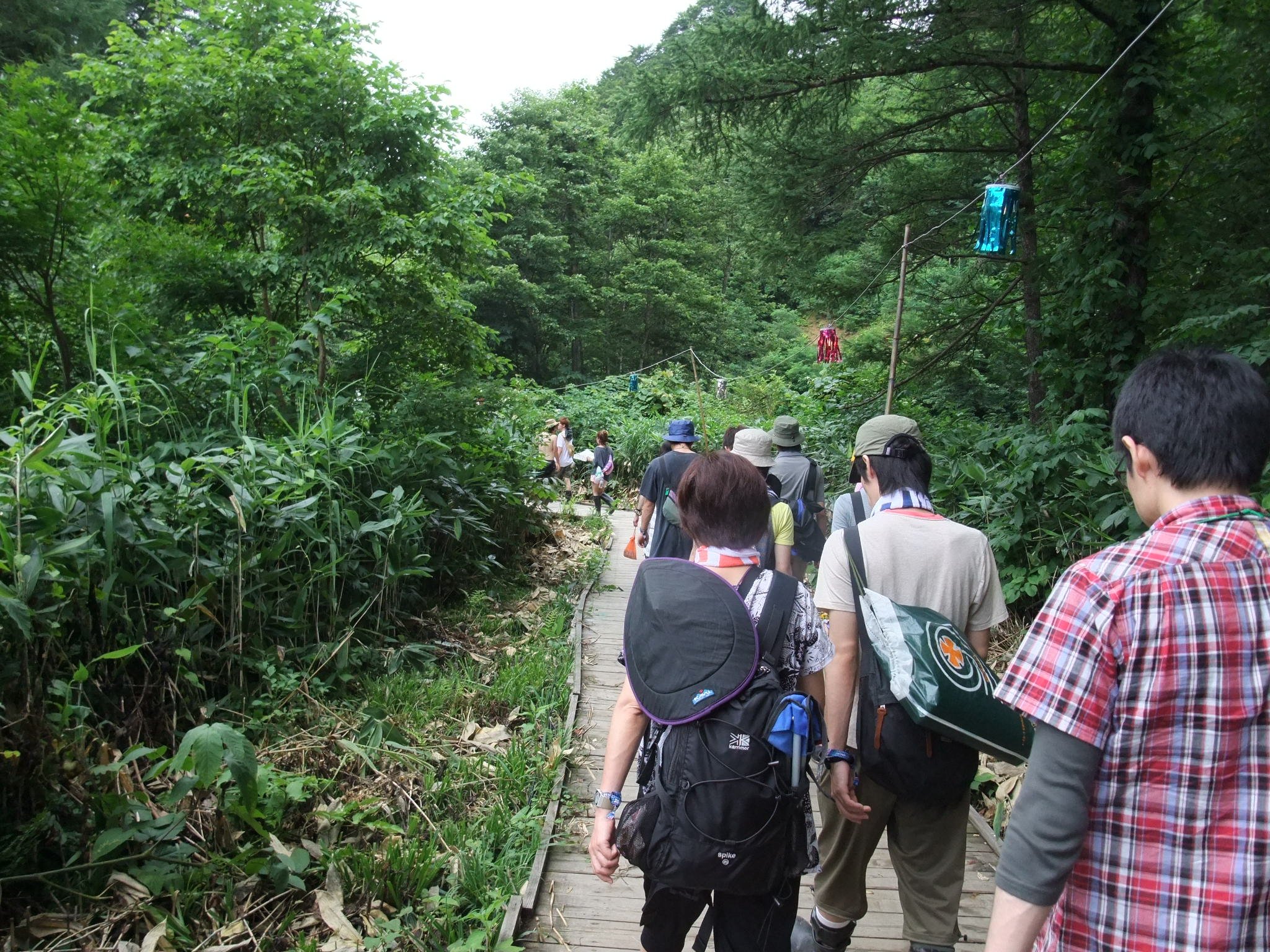 やや明るいところ。