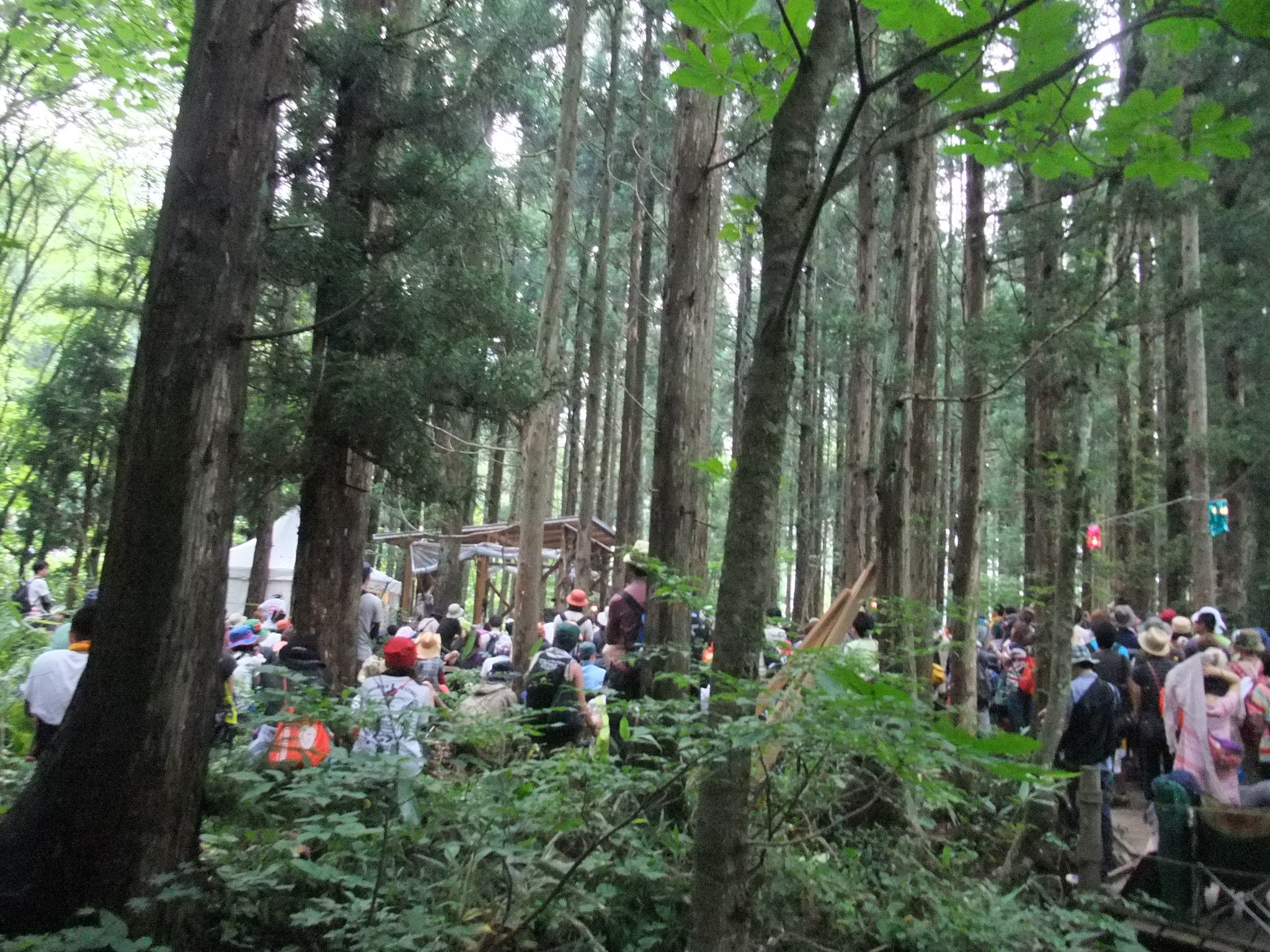 木道亭の近くに来ました。