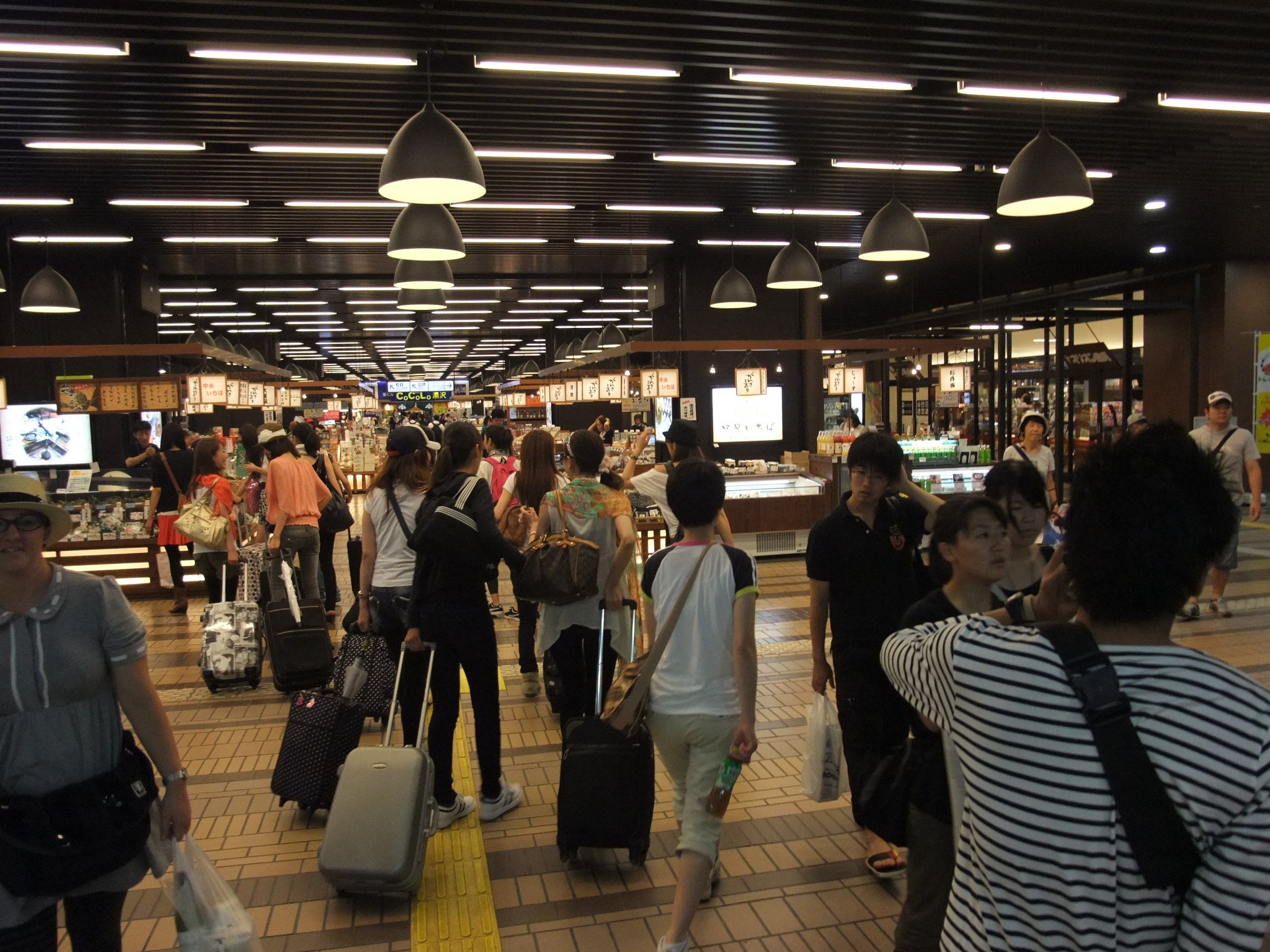 改装された売り場。