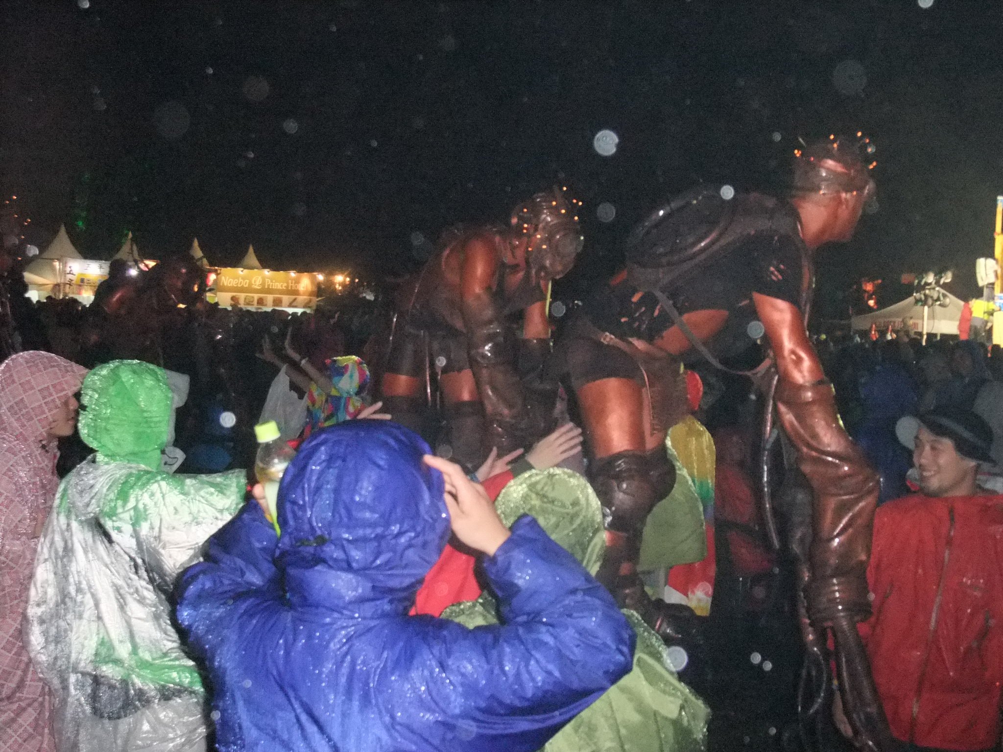 コスプレの人たち。外国人です。