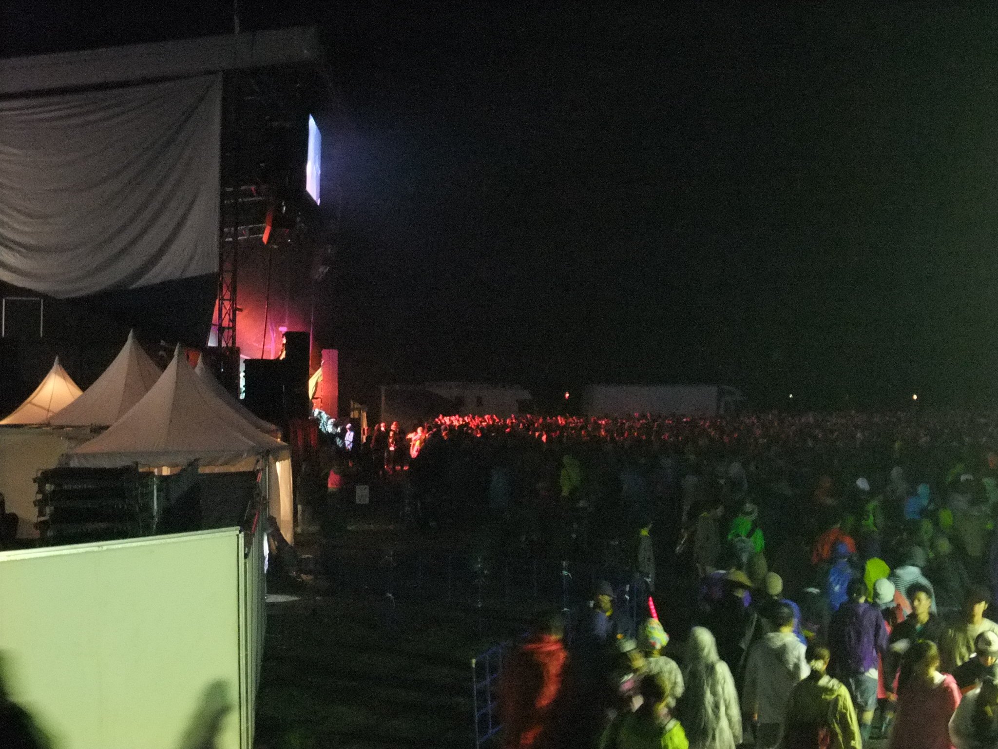 ホワイトステージの夜。