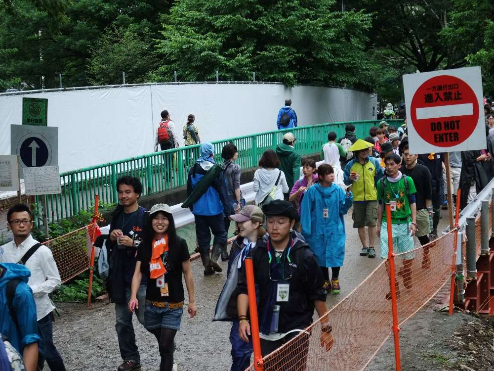 一方通行ですが守る人は少ない。