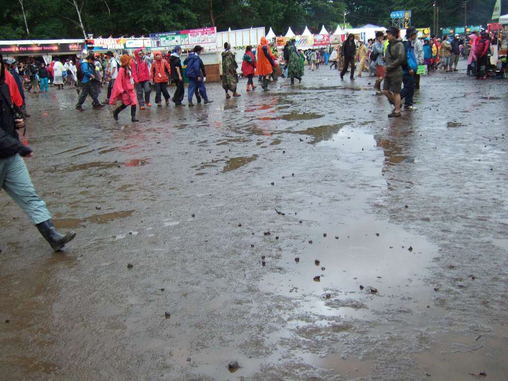 1日目の午後5時ごろ。