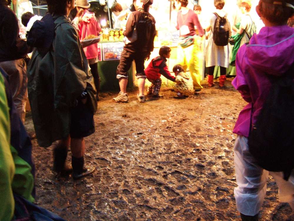 靴では厳しい。