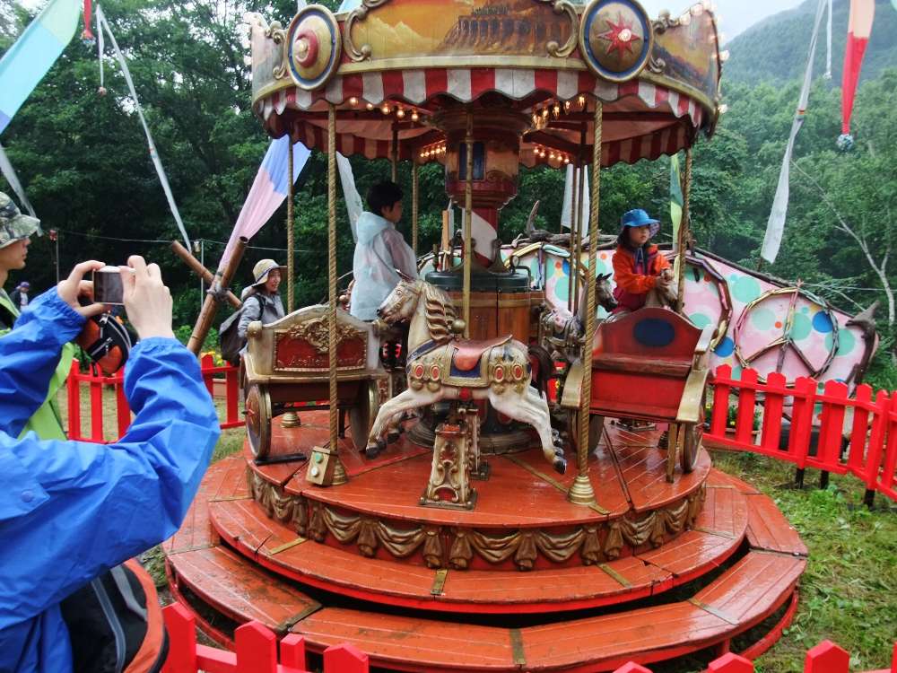 メリーゴーランド。