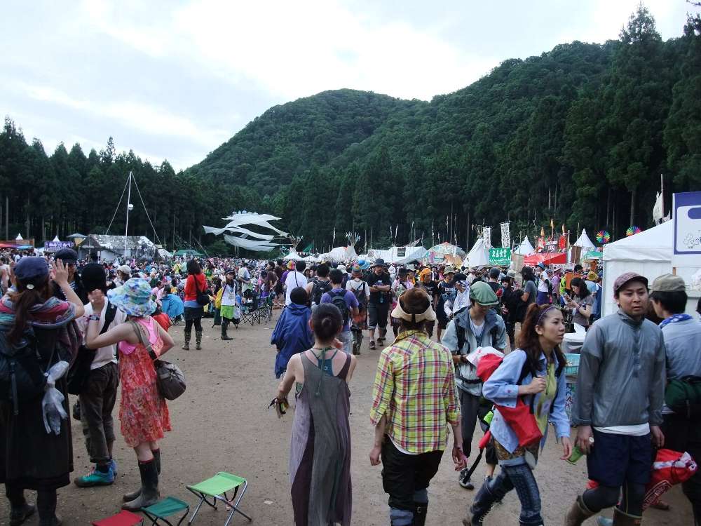 晴れているときのフィールド・オブ・ヘブン。