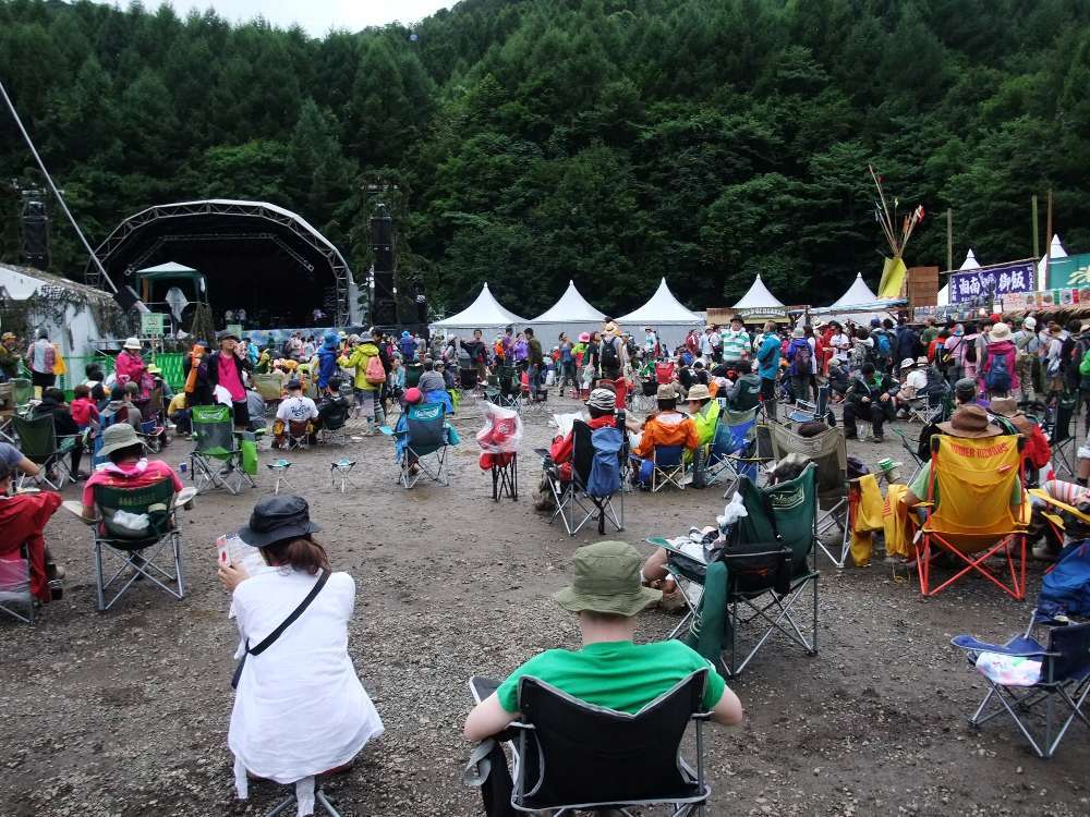 晴れているときのフィールド・オブ・ヘブン。