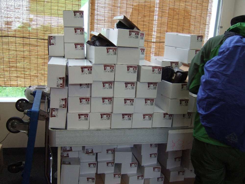 野鳥の会の長靴。3990円。