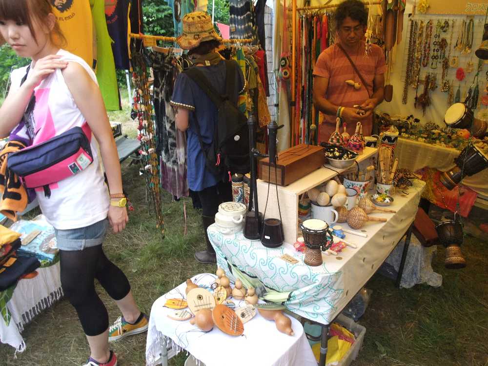 小さな楽器が多数。