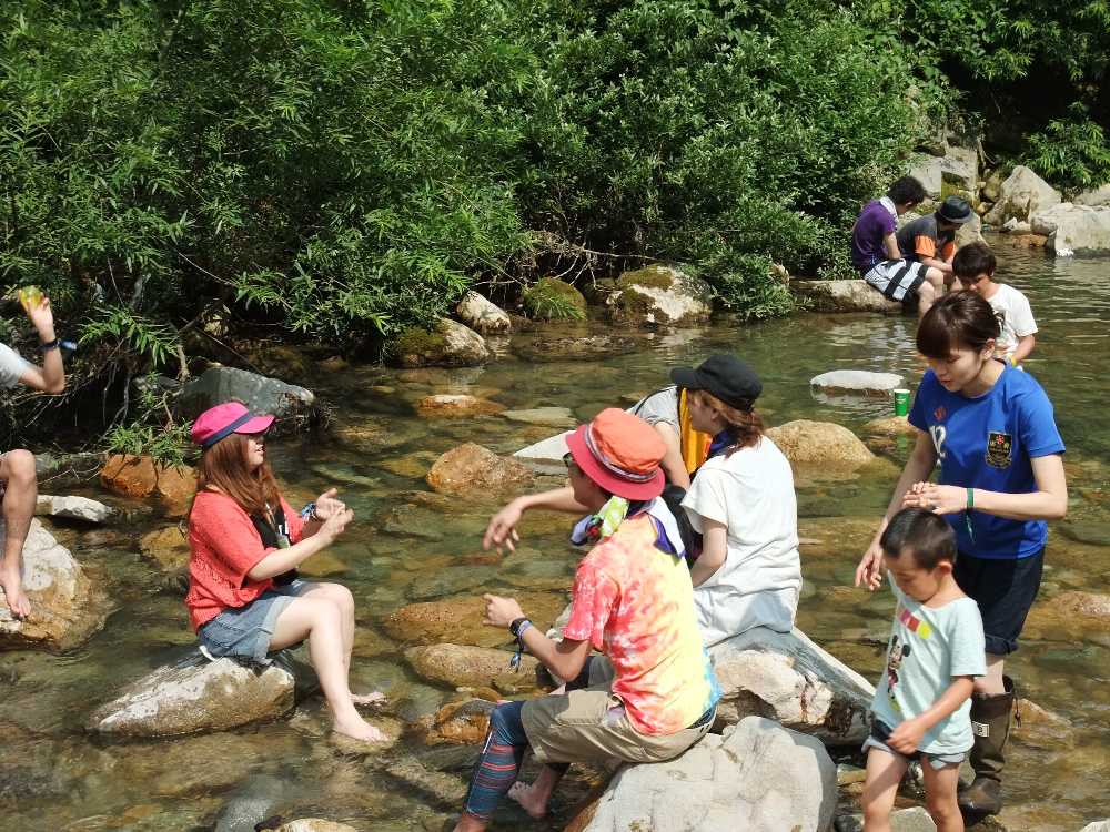 川は基本的に冷水。