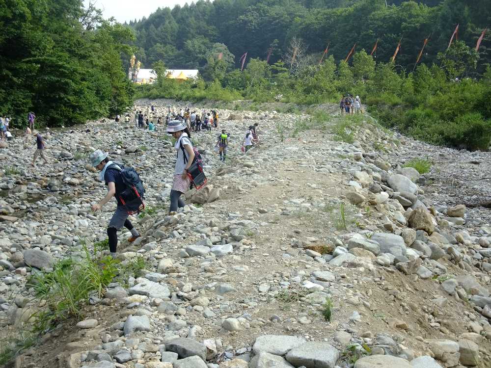 奥はオレンジコート。