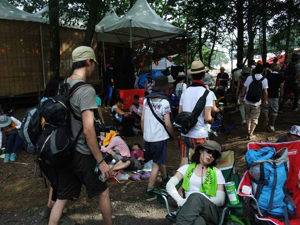 苗場食堂近辺。