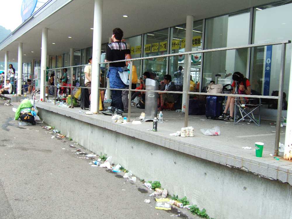 N・プラトー前。