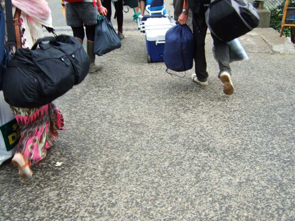 午前10時20分ごろ、雨が降ってきている。