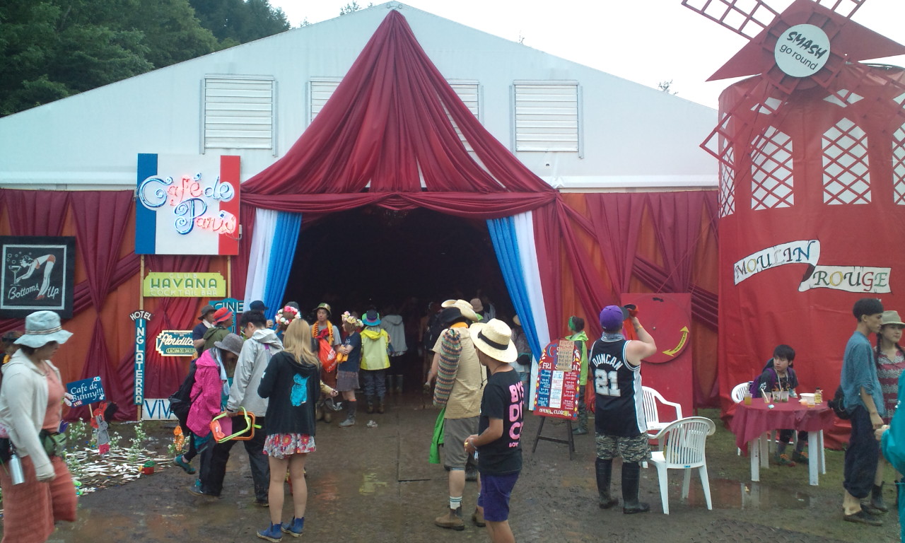 入り口の風景。