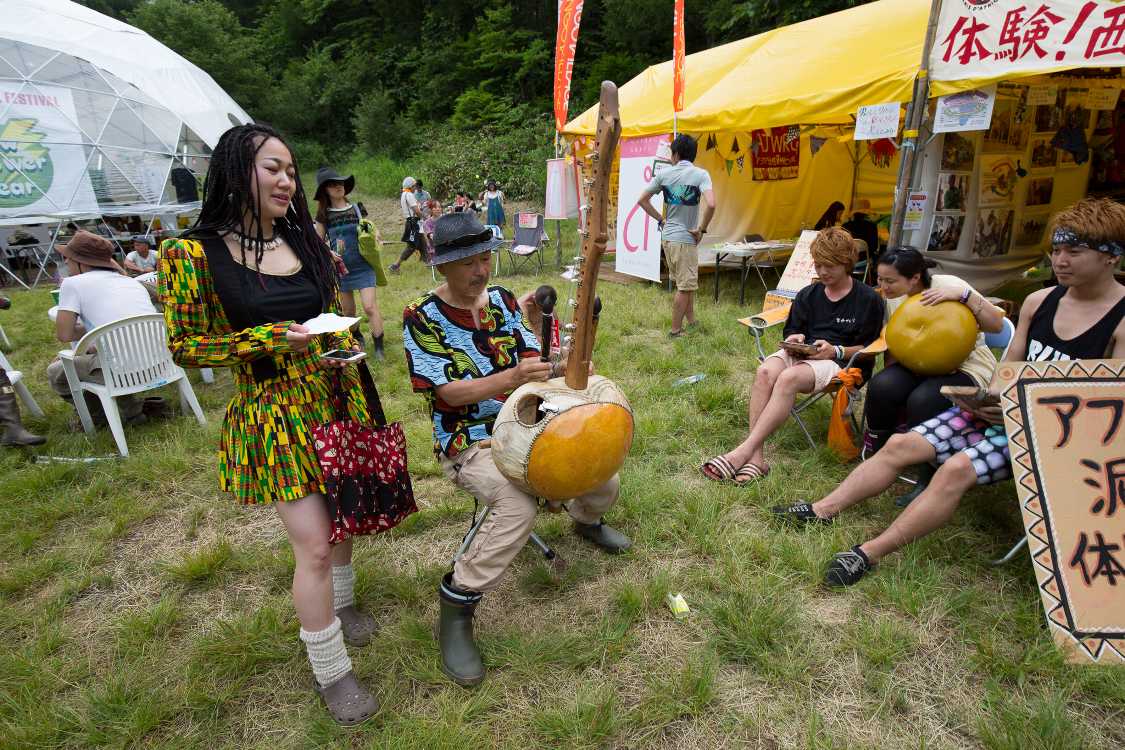 即興のセッション。