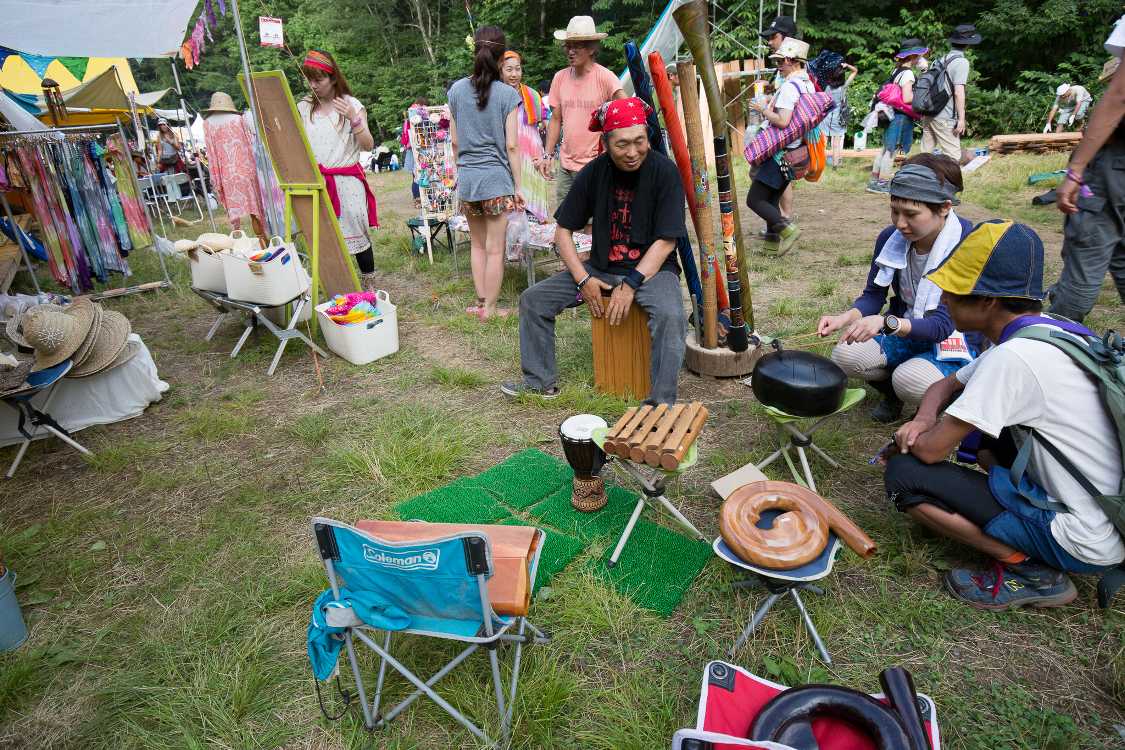 楽器がたくさん。