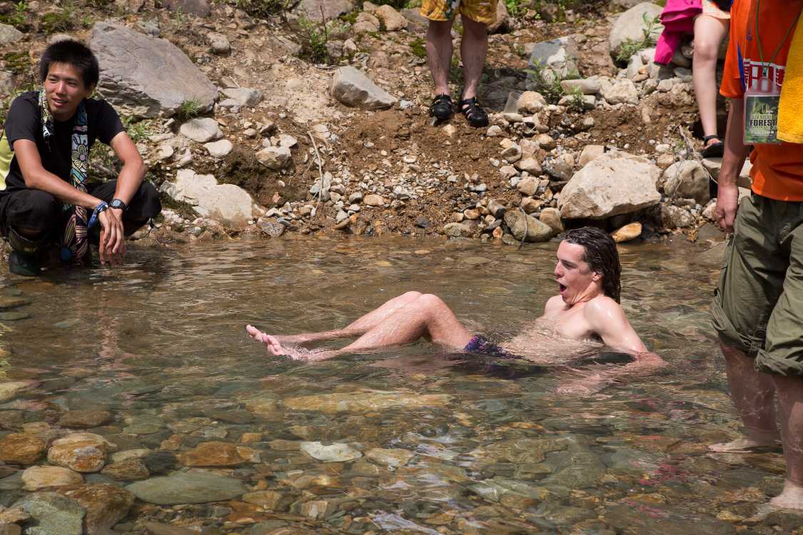 外国人は思い切りがいい。