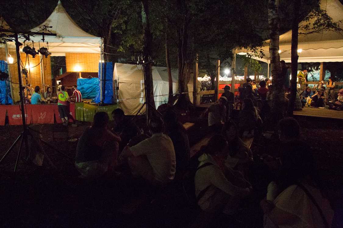 苗場食堂ステージの横にできている。