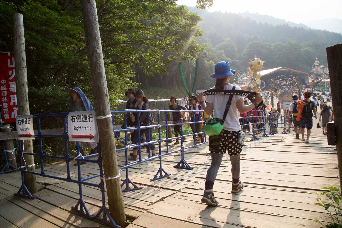 オレンジコート入り口。