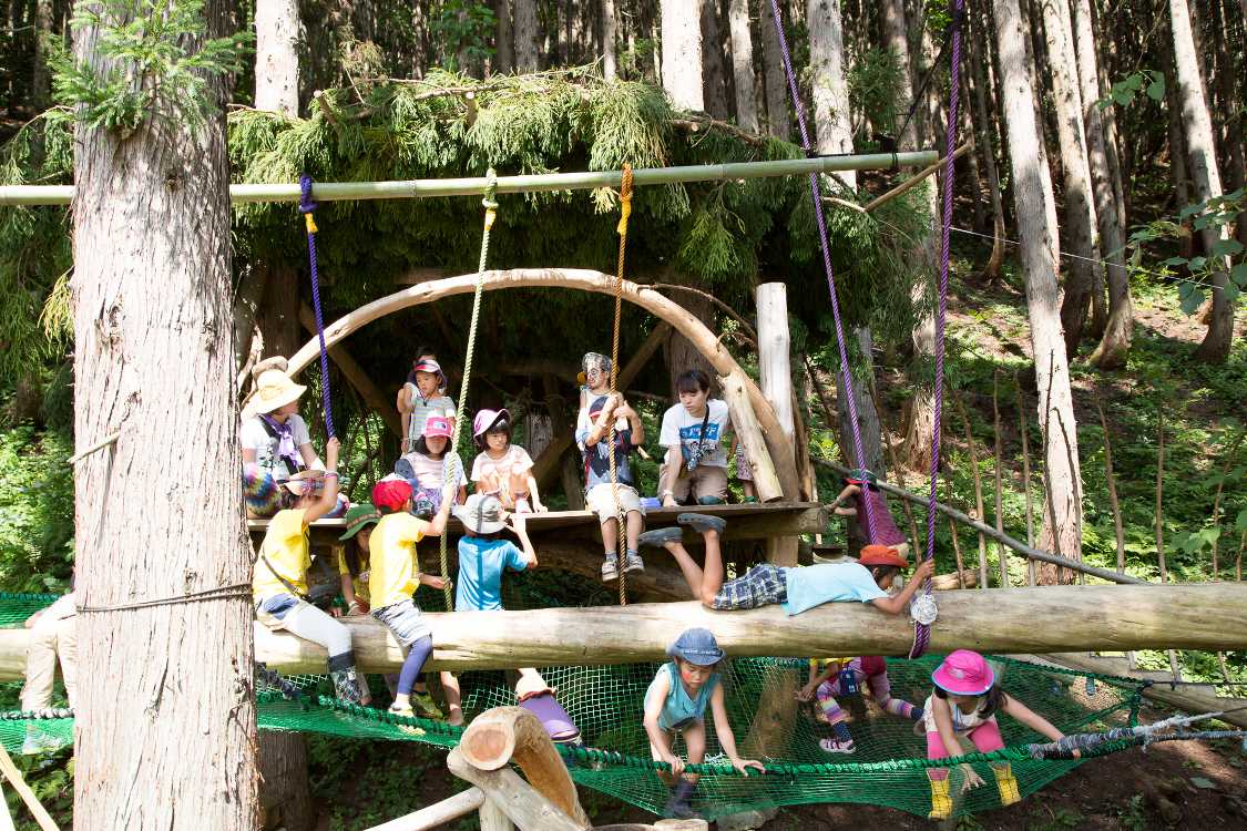 子どもだけではなくスタッフもいました。