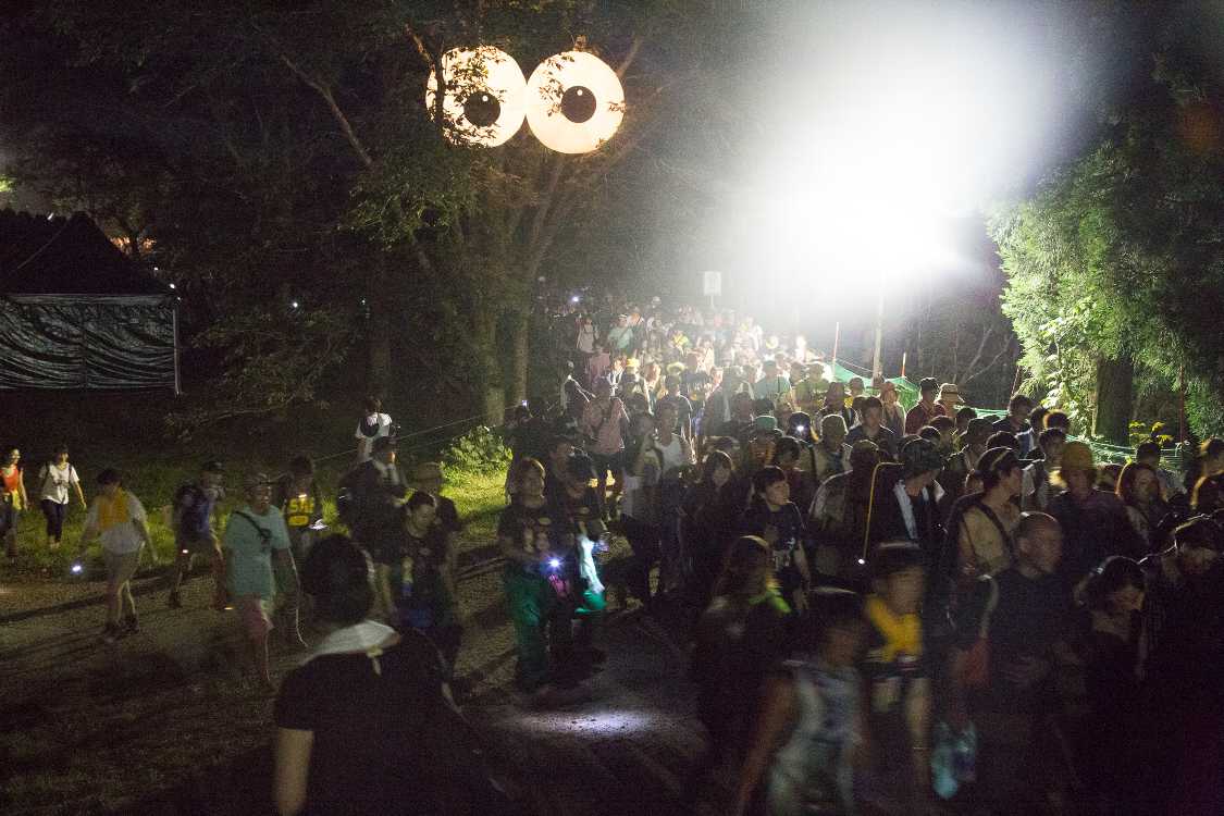 金曜の午後8時30分ごろ。電気グルーヴ終了直後。