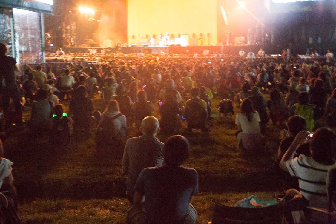 座らされたところ。