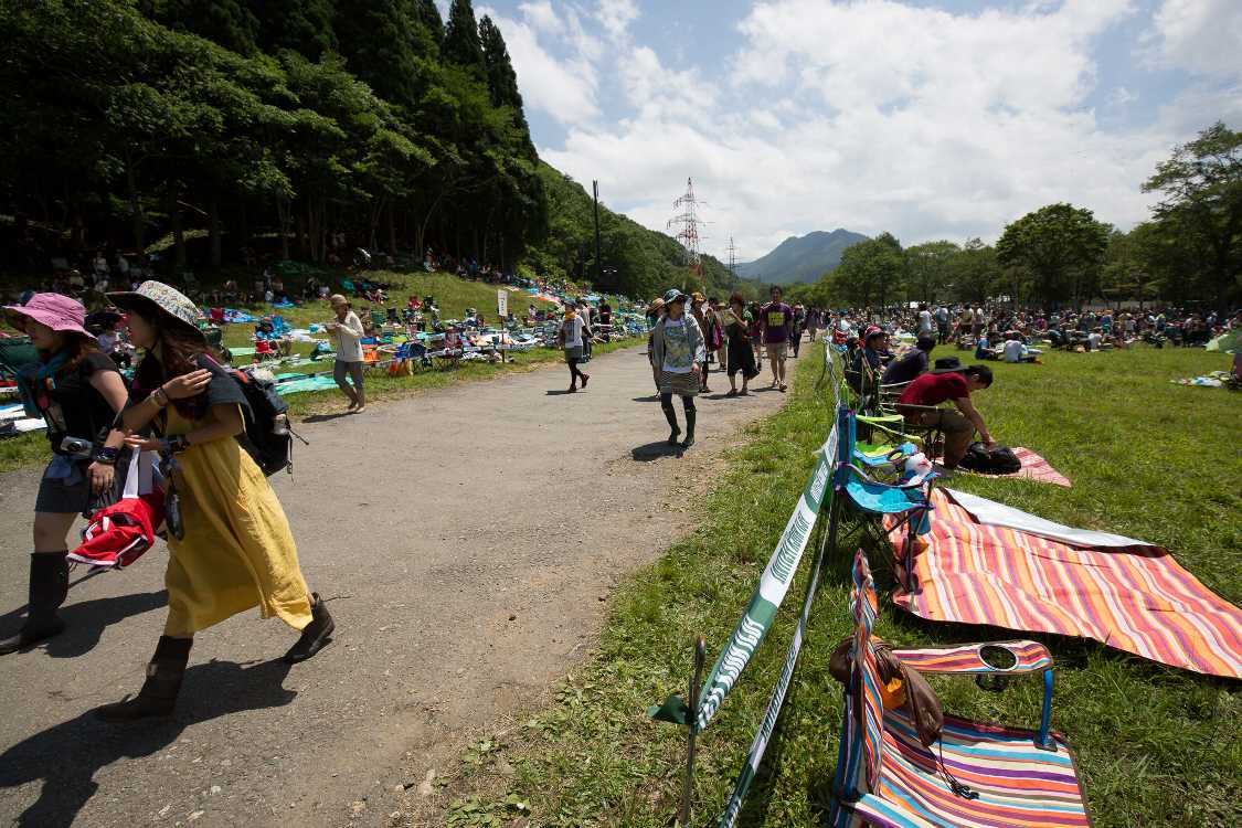 数年前から路盤を固められている。